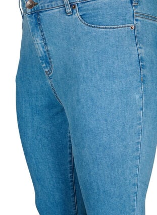 Amy jeans with a high waist and super slim fit, Light Blue, Packshot image number 2