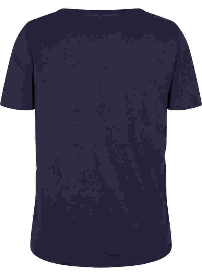 T-shirt with print in cotton, Night Sky UPBEAT, Packshot image number 1