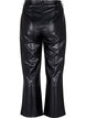 Imitation leather pants with width, Black, Packshot image number 1