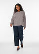 Basic t-shirt with long sleeves, Pink, Model image number 1