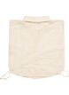 Lace collar insert with a concealed button fastening, Vanilla, Packshot image number 1