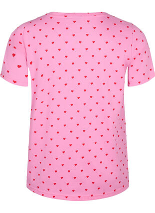 Printed cotton t-shirt, Rosebloom AOP, Packshot image number 1