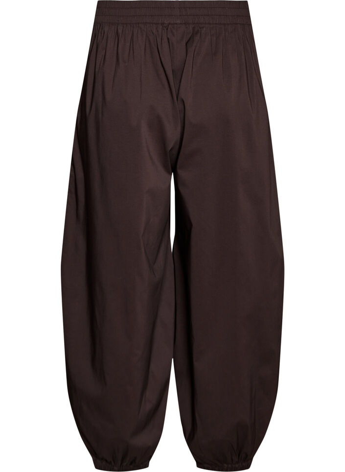Balloon trousers with pockets and an elasticated waistband, 2426, Packshot image number 1