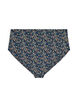 Bikini briefs with print and high waist, Green, Packshot image number 1