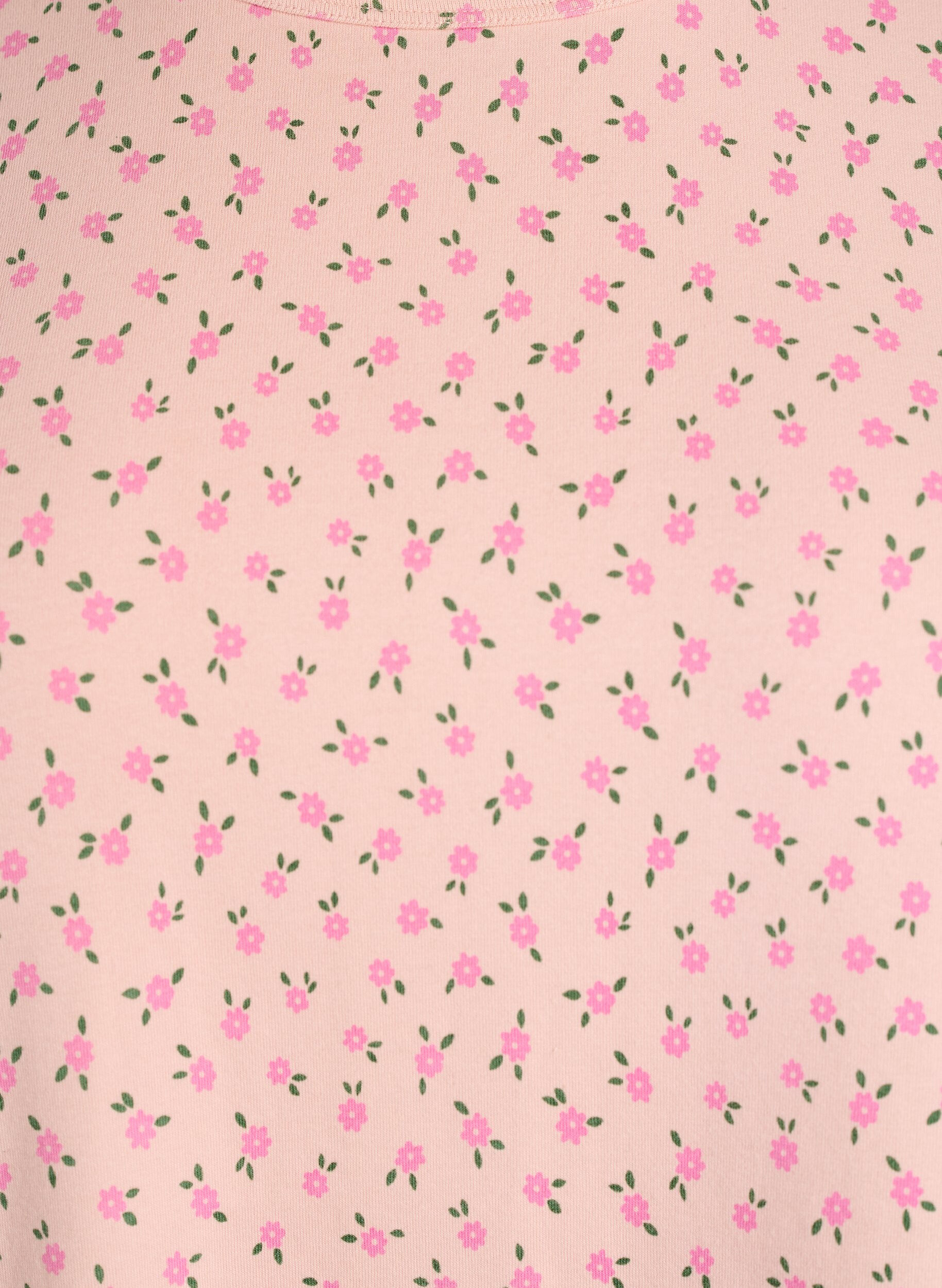 Zizzifashion Cotton T-shirt with all-over print, Rose, Packshot image number 2