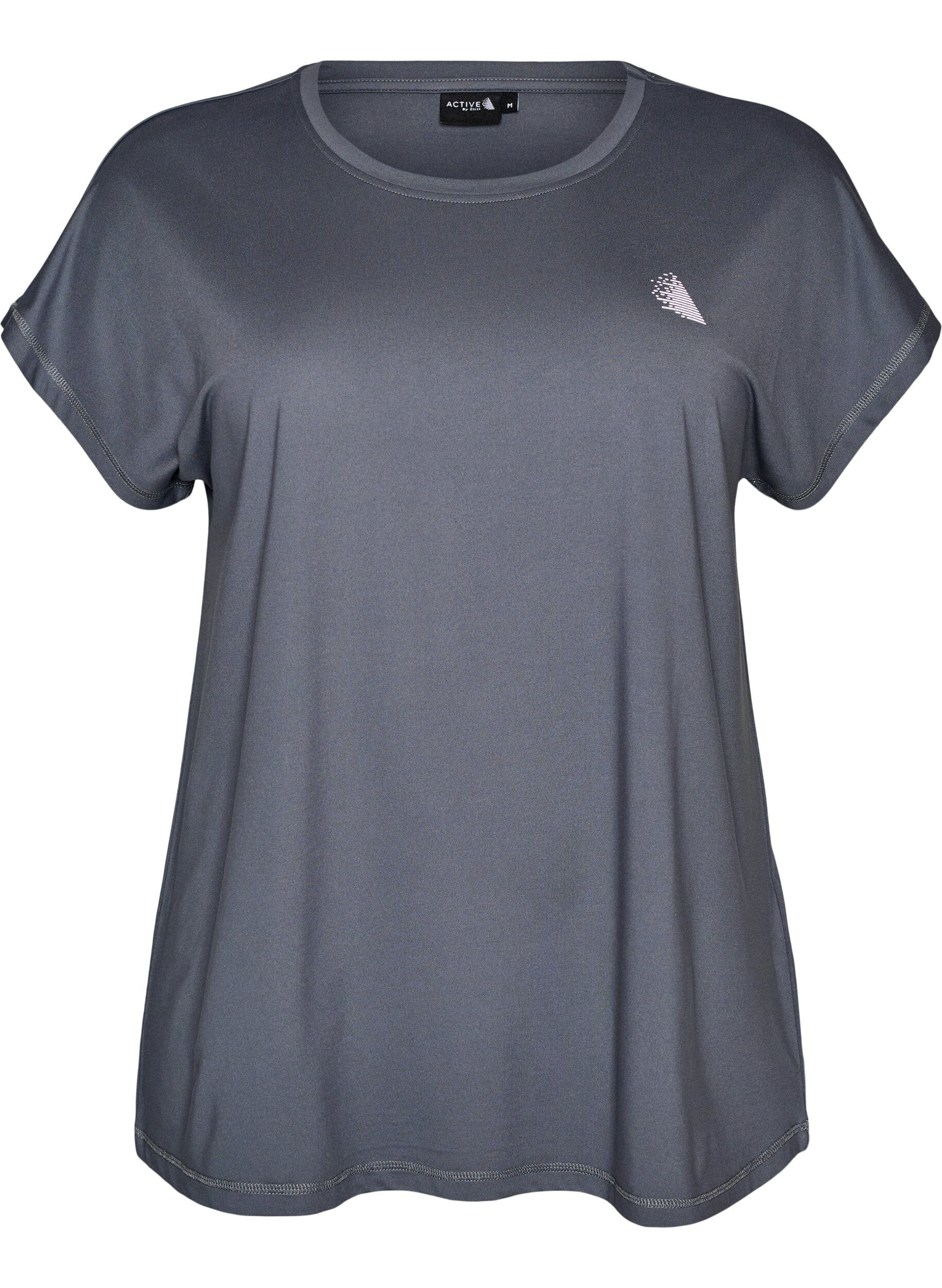 Solid-coloured training T-shirt