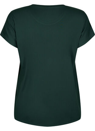 Short-sleeved workout t-shirt, Scarab, Packshot image number 1