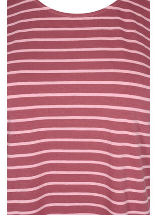 Cotton t-shirt with stripes, Apple Butter Stripe, Packshot image number 2