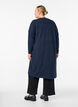 FLASH - Long, open cardigan with pockets, Blue, Model image number 1
