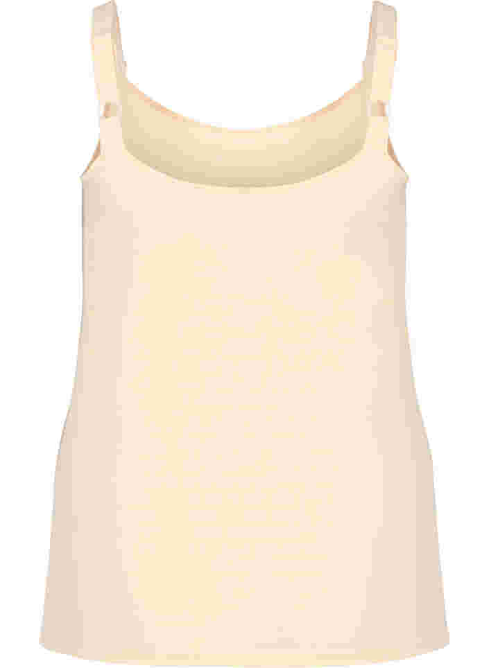 Light shapewear top with adjustable straps, Nude, Packshot image number 1