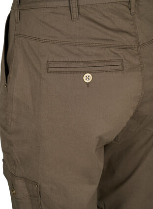 Cotton shorts with pockets, Tarmac, Packshot image number 3