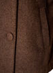 Short jacket with asymmetric button fastening, Brown, Packshot image number 3
