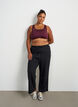 Sports bra with racerback, Red, Model image number 1