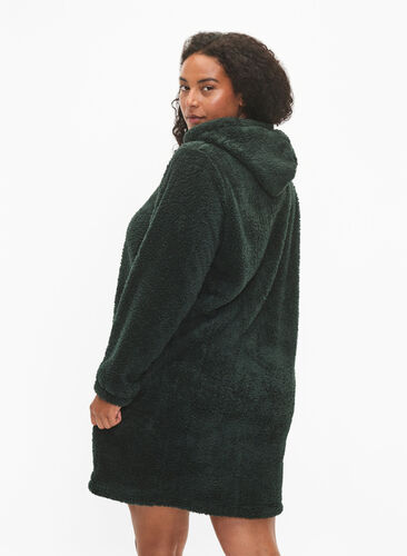 Teddy dress with hood, Scarab, Model image number 1