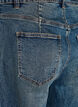 Barrel fit jeans with a distressed wash, Blue, Packshot image number 4