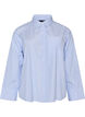 Striped shirt with wide cuffs, Light Blue, Packshot image number 0