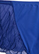 Microfibre hipster panties with lace at the sides, Blue, Packshot image number 2