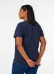 T-shirt with motif, Blue, Model image number 2