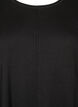 Knitted blouse in cotton-viscose blend, Black, Packshot image number 2