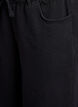Loose-fit jeans with an elasticated waistband and a drawstring, Black, Packshot image number 2