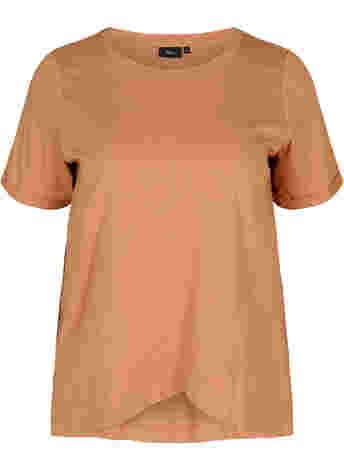 Cotton t-shirt with short sleeves