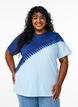 Dip-dye T-shirt in organic cotton, Blue, Model image number 0