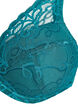 Padded underwired lace bra, Green, Packshot image number 2