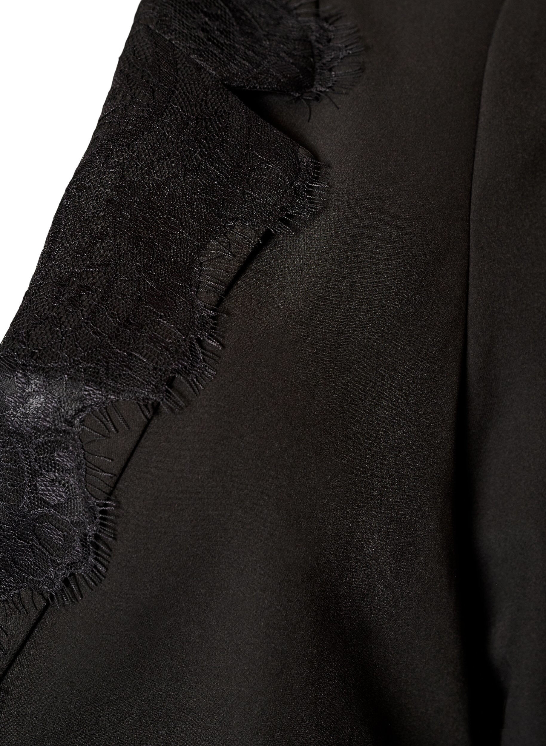 ZizzifashionBlazer with lace trim, Black, Packshot image number 2