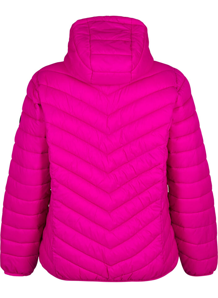 Lightweight jacket with hood, Pink, Packshot image number 1