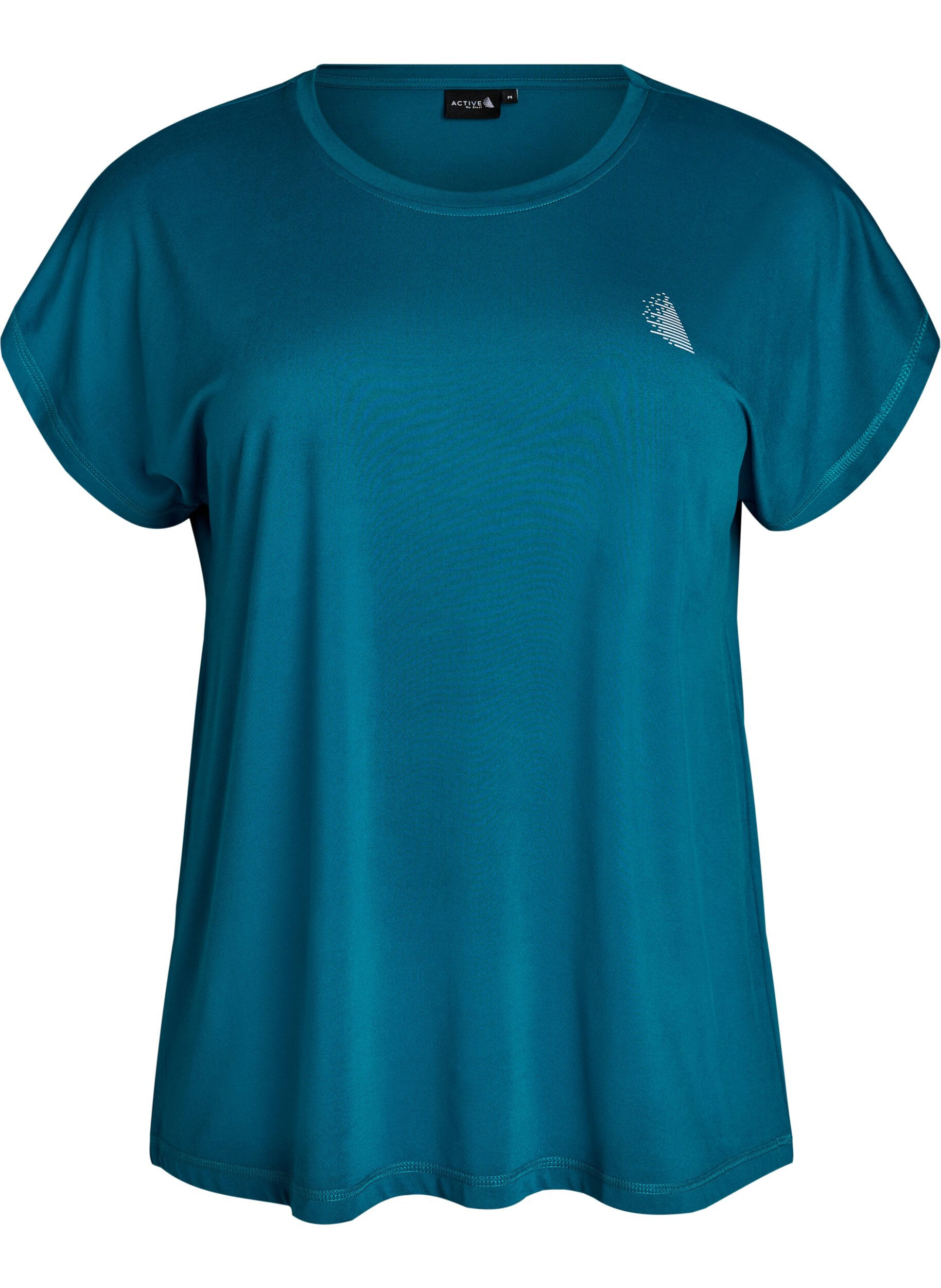Solid-coloured training T-shirt