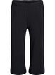 Loose trousers with 7/8 length, Black, Packshot image number 0