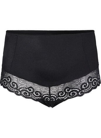 Knickers with a high waist and lace
