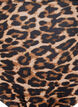 High waisted leopard print bikini bottom, Leopard Print, Packshot image number 2
