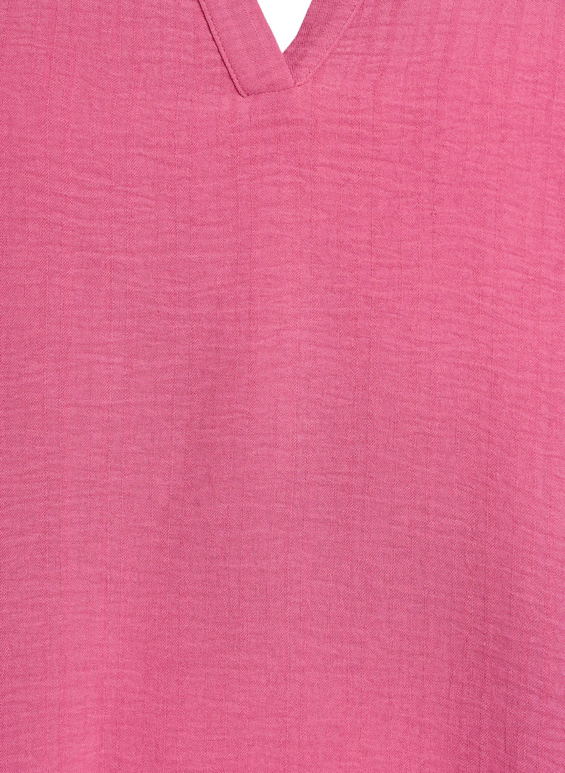 ZizzifashionLoose blouse with short sleeves, Red, Packshot image number 2