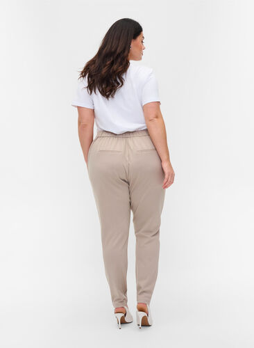 Trousers with pockets and drawstring, Pure Cashmere, Model image number 1