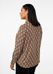Patterned shirt with long sleeves, Grafic AOP, Model image number 1