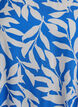 FLASH - Dress in viscose with cutline, Blue, Packshot image number 2