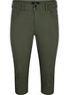 Tight fit Capri pants in a viscose blend, Thyme, Packshot image number 0