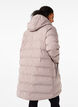 Puffer coat with hood and pockets, Beige, Model image number 2