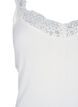 Viscose top with lace edge, Vanilla, Packshot image number 2