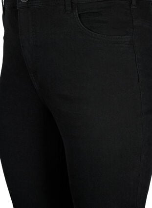 FLASH - High waisted jeans with bootcut, Black, Packshot image number 2