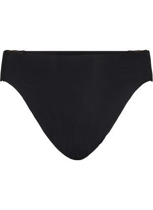 2-pack Brazilian panties with regular waist, Black, Packshot image number 2