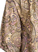 Viscose blouse with paisley print and tie-string, Yellow, Packshot image number 3