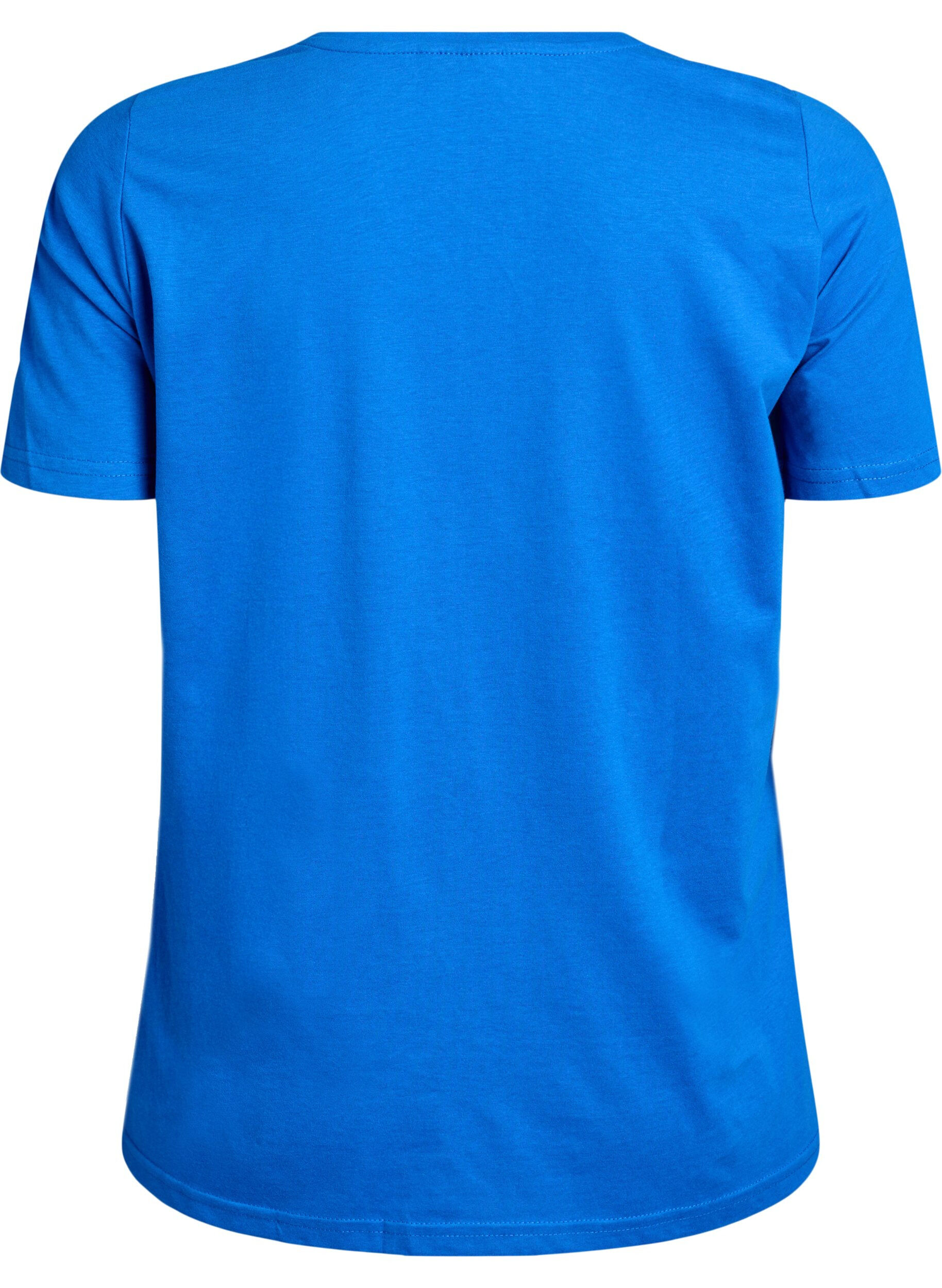 Zizzifashion FLASH - T-shirt with motif, Blue, Packshot image number 1
