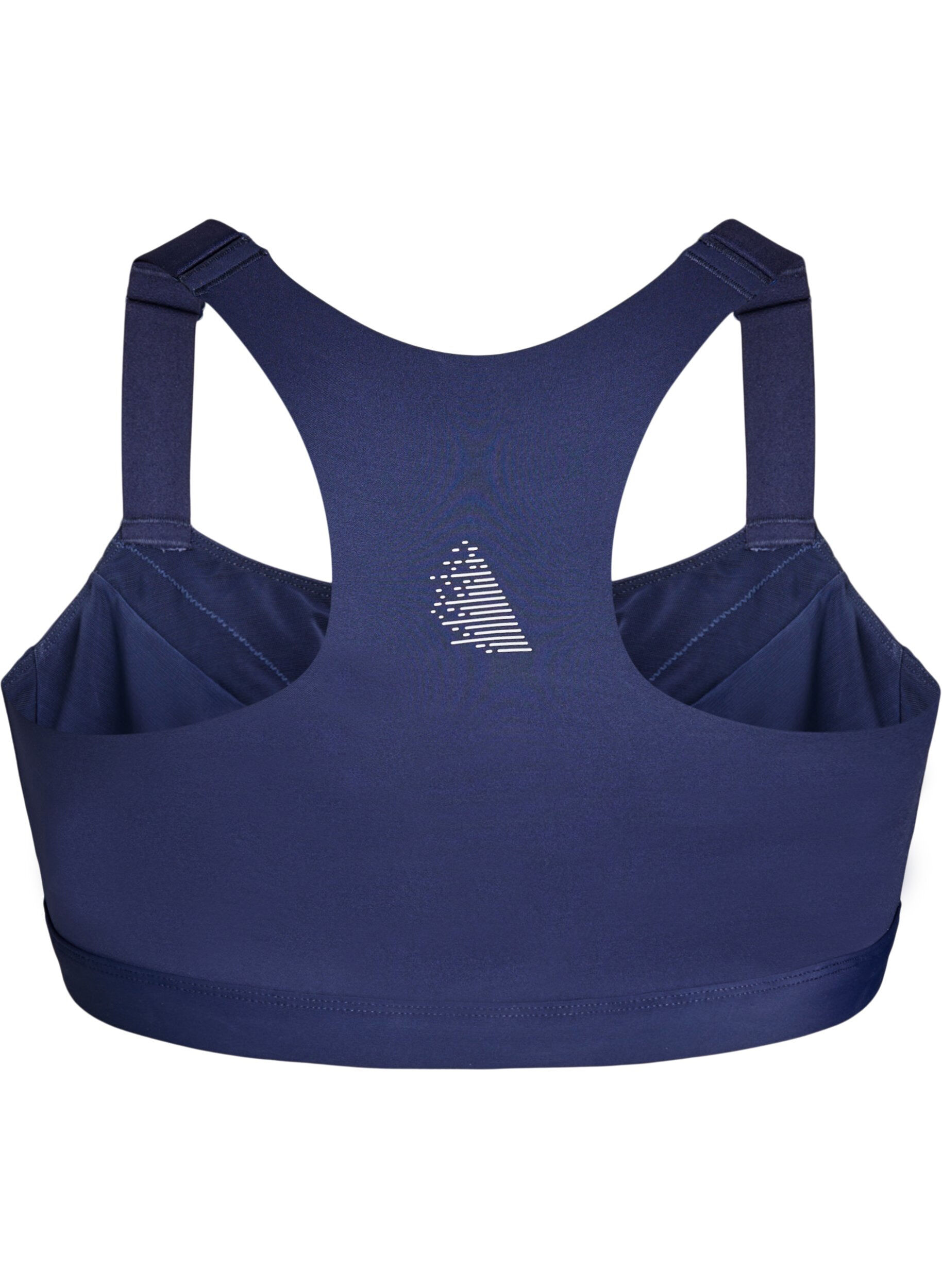 ZizzifashionSports bra with front closure and high support, Blue, Packshot image number 1