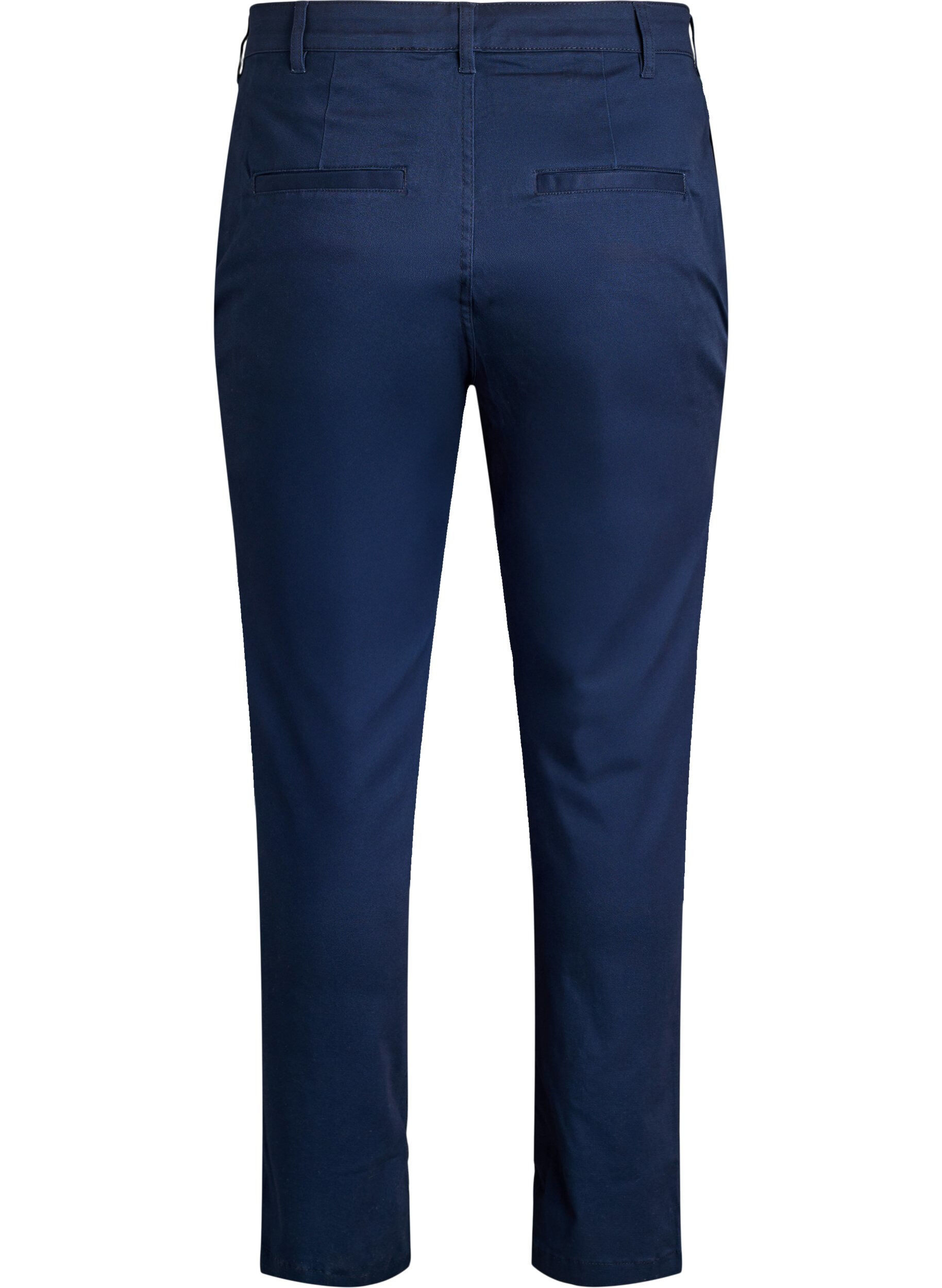 Zizzifashion Cotton chinos, Blue, Packshot image number 1