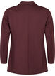Simple blazer with button closure, Dark Bordeaux, Packshot image number 1