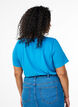 FLASH - V-neck T-shirt, Blue, Model image number 2