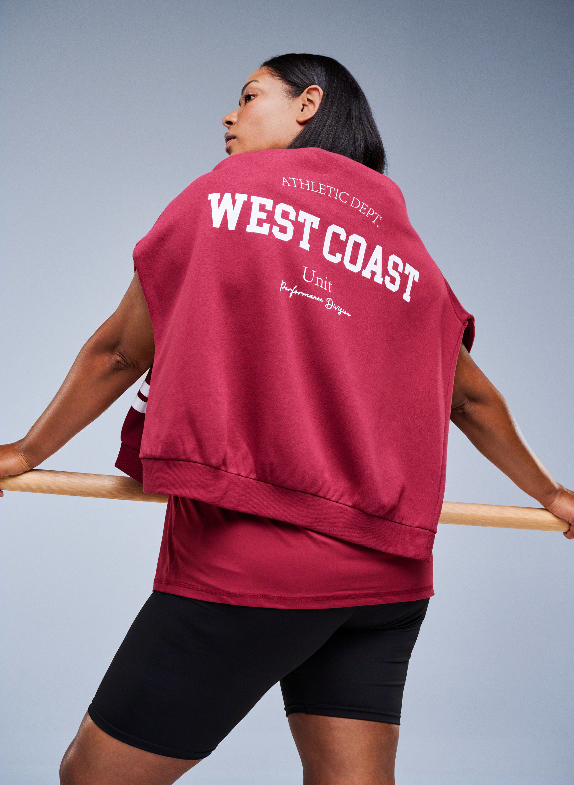 Solid-coloured training T-shirt