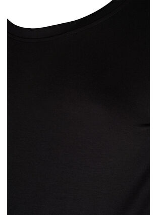 	 Basic maternity top with long sleeves, Black, Packshot image number 2